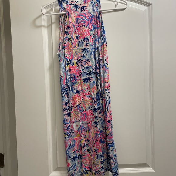 Lilly Pulitzer Shay ruffle v-neck dress size small - Picture 5 of 6